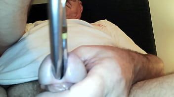 تشغيل تمدد فتحة عيني باستخدام منظار قريب مع وضع صوت 30 مم أيضًا ، مما يؤدي إلى قطع المزيد من رأسي ثم 9 لقطات من السائل المنوي
