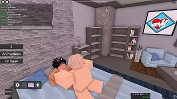 Play Sexy black haired slender gets pounded and deepthroats a white cock