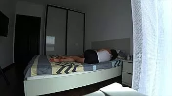 Putar Kecurangan nyata. istri meniduri tetangganya di ranjang keluarga. suamiku tidak ada di rumah