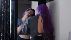 تشغيل الغش لاتينا BBW زوجة الملاعين مع دسار بينما الزوج الساعات